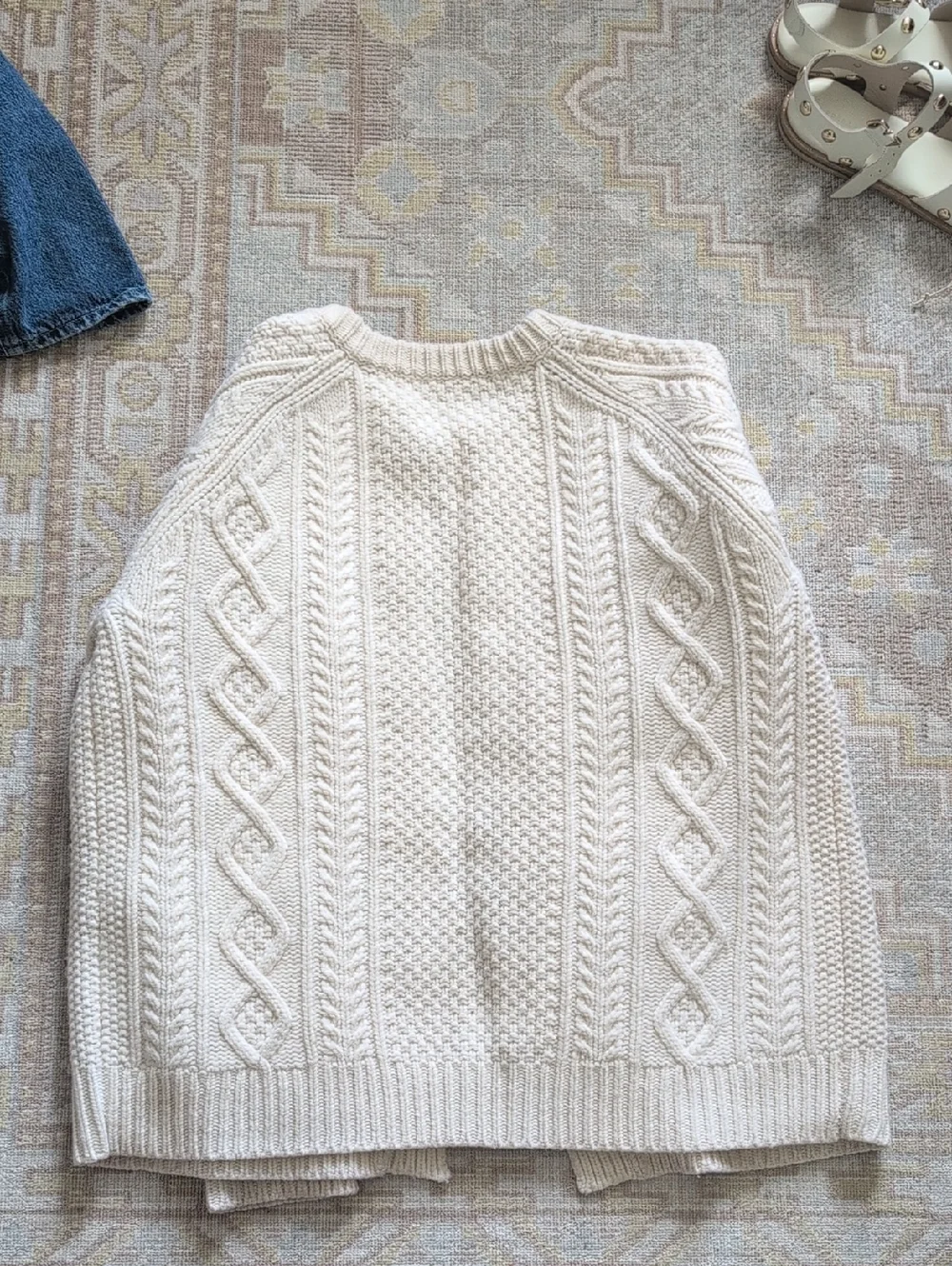 Alex Mill Cable Knit Cardigan - Picture 7 of 7